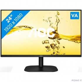 ЖК монитор AOC 24B2XHM2 23.8&quot; Panel VA 1920x1080 16:9 75Hz 4 мс Наклон Цвет черный 24B2XHM2