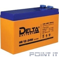 Delta HR 12-24W (6 А\ч, 12В) свинцово - кислотный аккумулятор