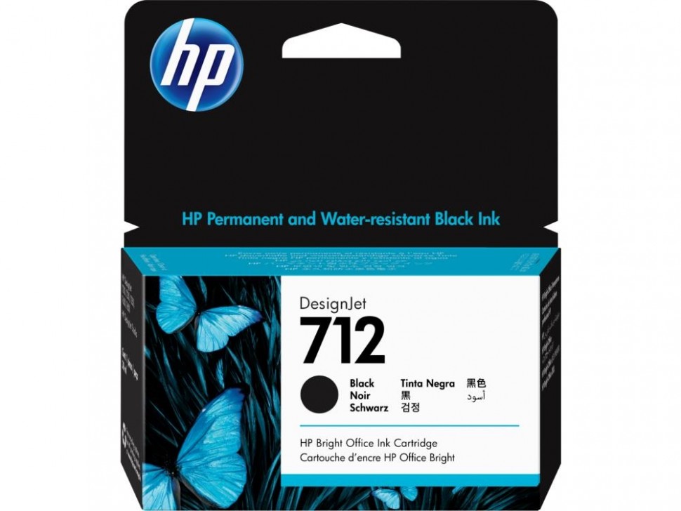 Картридж BLACK NO.712 38ML 3ED70A HP