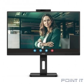 Монитор LCD AOC 23.8'' 24P3QW {IPS 1920x1080 75Hz 4ms 178/178 300cd 2xHDMI1.4 DisplayPort1.2 4xUSB3.2 WEBCam MM}