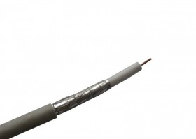 Кабель коаксиальный RG-6U Technolink (CCS, 48AL), белый (100м)