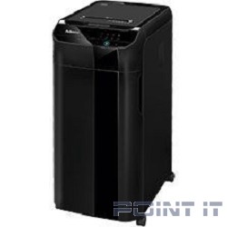 Fellowes Шредер AutoMax 350C FS-49641(01) с автоподачей {DIN P-4,4х38мм.350лст.68лтр}