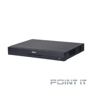 DAHUA DHI-NVR4208-EI 8-канальный IP-видеорегистратор 4K, H.265+, видеоаналитика, входящий поток до 256Мбит/с, 2 SATA III до 16Тбайт