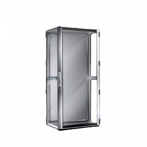 TS IT Шкаф 600х2000х600 с обзорной и стальной дверью, без 19, IP55