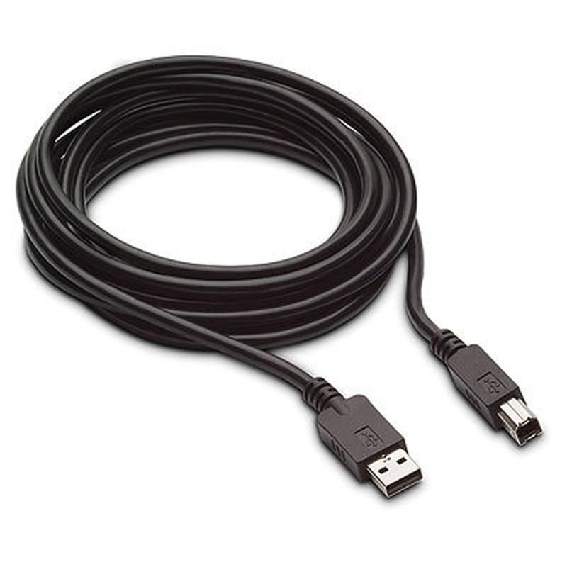 Кабель шт.USB A - шт.USB В тип 2.0 (1,5м) черный, блистер, Netko
