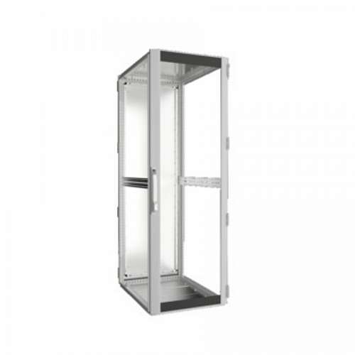 TS IT Шкаф 600х1800х800 с обзорной и стальной дверью, без 19, IP55