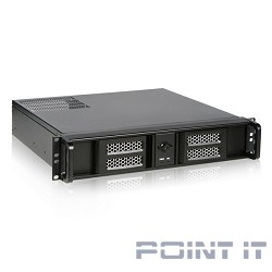 Procase PA239-B-0 черный {2U, гулбина 390мм, MB 9.6&quot;x9.6&quot;, без Б/П}