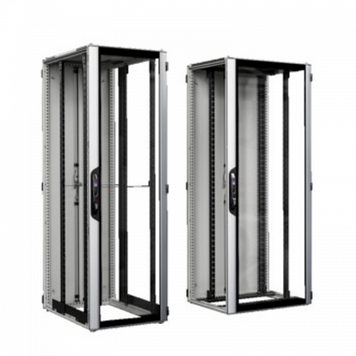 VX IT Шкаф 800x1200x1000 24U standard обзорная и глухая двери 19 профили спереди/сзади