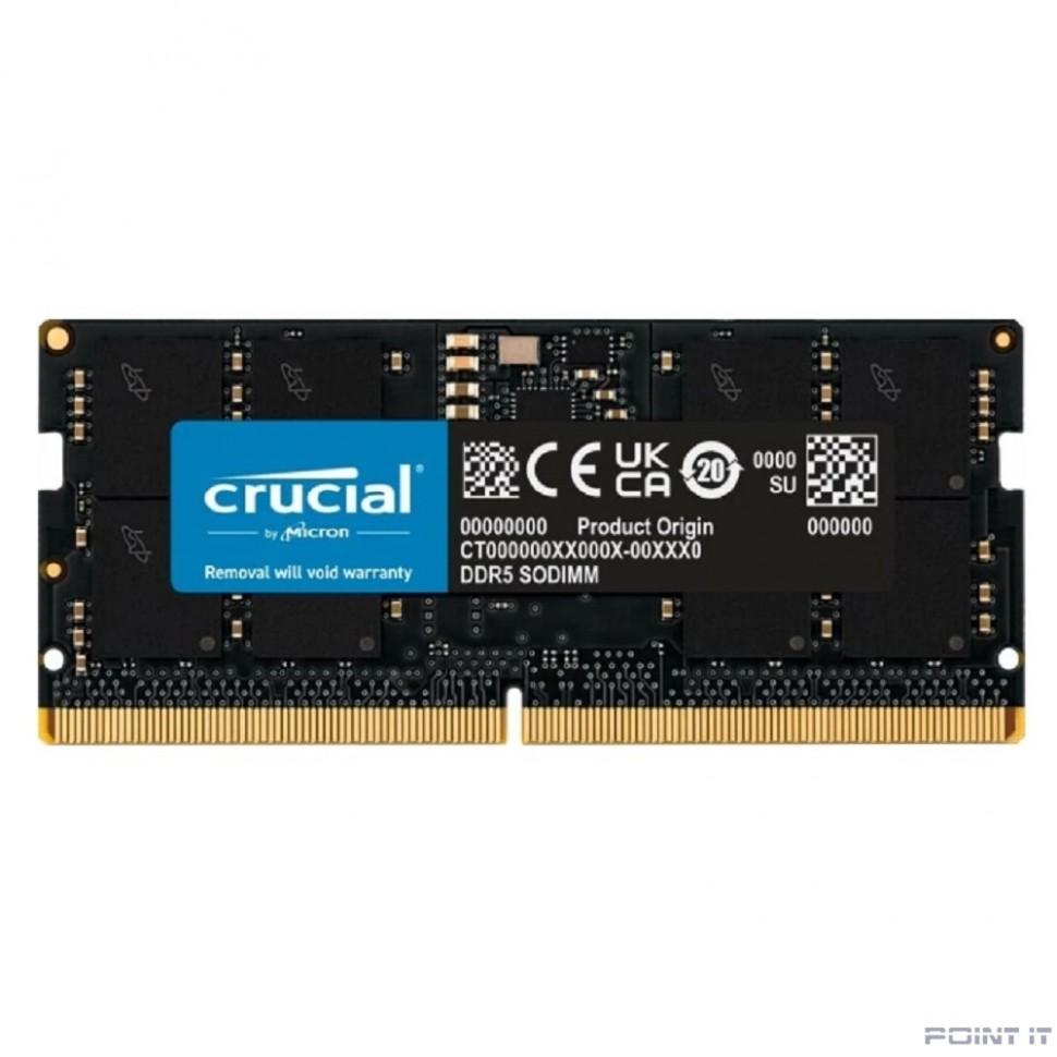 DDR5 Crucial 16Gb 4800MHz CB16GS4800 CL40 SO-DIMM