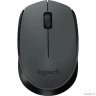 910-004658 Logitech Wireless Мышь беспроводная M170, Black