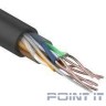 REXANT (01-0065) Кабель U/UTP, категория 5e, ZH нг(А)-HF, 4PR, 24AWG, внешний, черный, 305 м