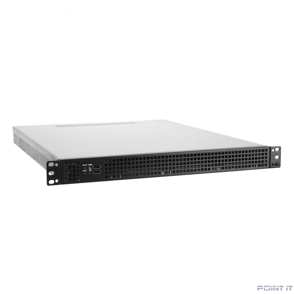 Exegate EX265503RUS Серверный корпус Exegate Pro 1U550-04 <RM 19", высота 1U, глубина 550, БП 350DS, USB>