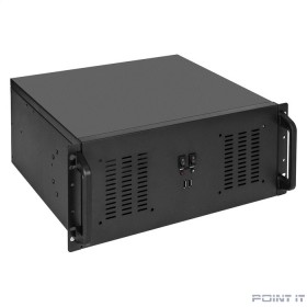 Exegate EX295872RUS Серверный корпус ExeGate Pro 4U350-02 &lt;RM 19&quot;, высота 4U, глубина 350, БП 400ADS, 2*USB&gt;