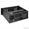 Exegate EX295872RUS Серверный корпус ExeGate Pro 4U350-02 <RM 19", высота 4U, глубина 350, БП 400ADS, 2*USB>