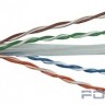Exegate EX186134RUS Кабель UTP 4 пары кат.6 Exegate CCA, 23AWG, 305м pullbox, серый