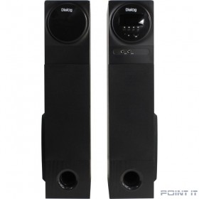 Dialog Progressive AP-2300 BLACK - акустические колонки 2.0, 2*40W RMS,  Bluetooth, FM+USB+SD reader
