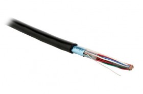 Кабель LC FTP10 cat.5, 305м, 0,45мм, для наружных работ, черный