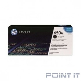HP Картридж CE270AC лазерный черный (13500 стр)  (белая корпоративная коробка)