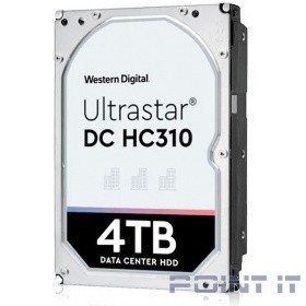 4Tb WD Ultrastar DC HC310 (HUS726T4TAL5204) {SAS 12Gb/s, 7200 rpm, 256mb buffer, 512E SE, 3.5&quot;} [0B36048]