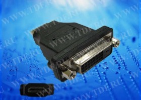 Переходник гнездо DVI- штекер HDMI  на блистере, Netko