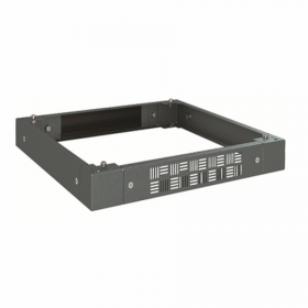  					Цоколь перфорированный 800 x 800 x 100 с щеточным вводом RAL7011				 