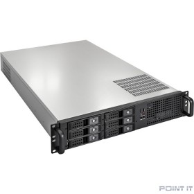 Exegate EX293353RUS Серверный корпус ExeGate Pro 2U660-HS06 &lt;RM 19&quot;, высота 2U, глубина 660, БП 900ADS, 6xHotSwap, USB&gt;