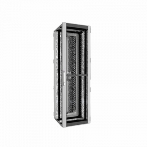 TS IT Шкаф 600x2000x600 42U, вент. двери, 19 монтажные рамы
