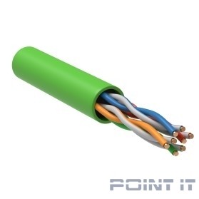ITK LC1-C5E04-122 Витая пара U/UTP кат.5E 4x2x24 AWG LSZH зеленый (305м)