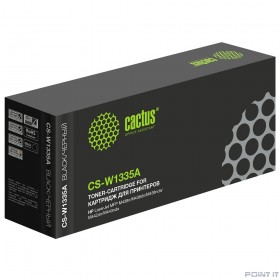Картридж лазерный Cactus CS-W1335A W1335A черный (7400стр.) для HP LJ MFP M438n/M438dn/M438nda/M442dn/M443nda