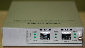 Медиаконвертор-репитор SFP+, SFP+, 10G