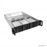 Exegate EX285223RUS Серверный корпус ExeGate Pro 2U650-HS09 <RM 19", высота 2U, глубина 650, БП 2U-500ADS, 9xHotSwap, 2*USB>