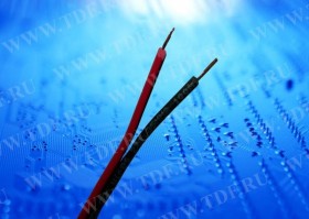 Кабель акустический Cabletech 2*0.50мм2 (28*0.15мм) CCA, 100м, пласт., черн/красн
