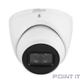DAHUA DH-IPC-HDW3441EMP-S-0360B-S2 Уличная турельная IP-видеокамера с ИИ 4Мп, 1/3” CMOS, объектив 3.6мм, видеоаналитика, ИК-подсветка до 50м, IP67, корпус: металл