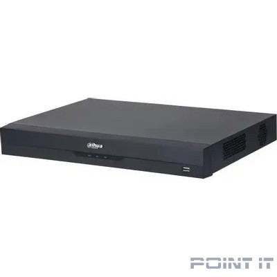 DAHUA DHI-NVR2208-I2 8-канальный IP-видеорегистратор 4K, H.265+, видеоаналитика, входящий поток до 80Мбит/с, 2 SATA III до 10Тбайт