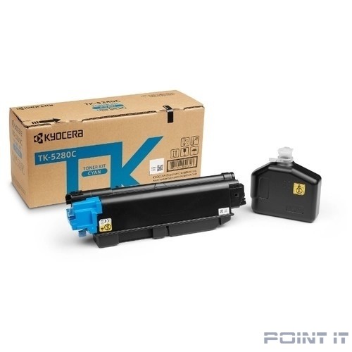 Kyocera-Mita TK-5280M Тонер-картридж,Magenta {P6235cdn/M6235cidn/M6635cidn (11000стр)}