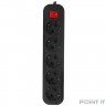 5bites SP5B-318 Сетевой фильтр 5S / 3*1.5MM2 / 16A / ABS / 1.8M / BLACK