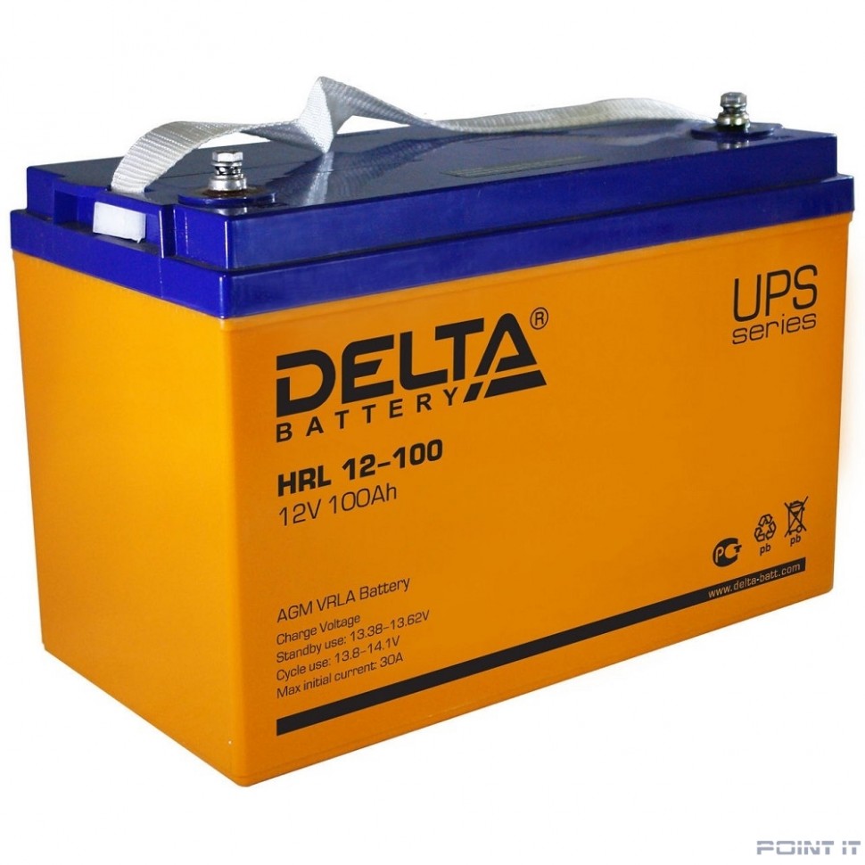 Delta HRL 12-100 Х (100А\ч, 12В) свинцово- кислотный аккумулятор