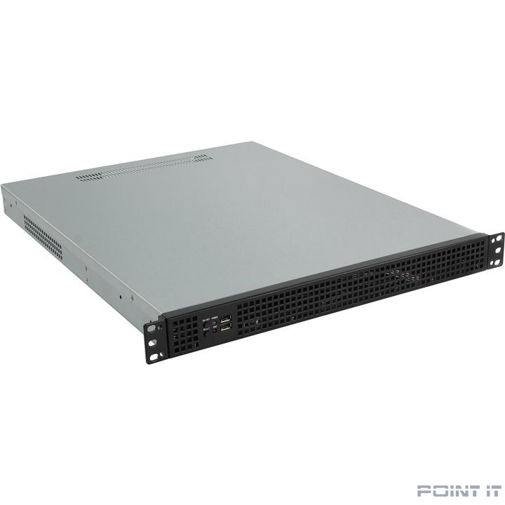 Exegate EX265501RUS Серверный корпус Pro 1U550-04 <RM 19", высота 1U, глубина 550, БП 600ADS, USB>