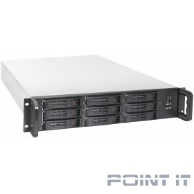 Exegate EX285224RUS Серверный корпус ExeGate Pro 2U650-HS09 &lt;RM 19&quot;, высота 2U, глубина 650, БП 2U-600ADS, 9xHotSwap, 2*USB&gt; -[EX285224RUS]