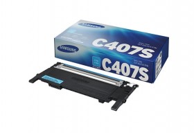 Картридж Samsung CLP-320/320n/325/CLX-3185/3185n, 1К (O) CYAN CLT-C407S/ST998A