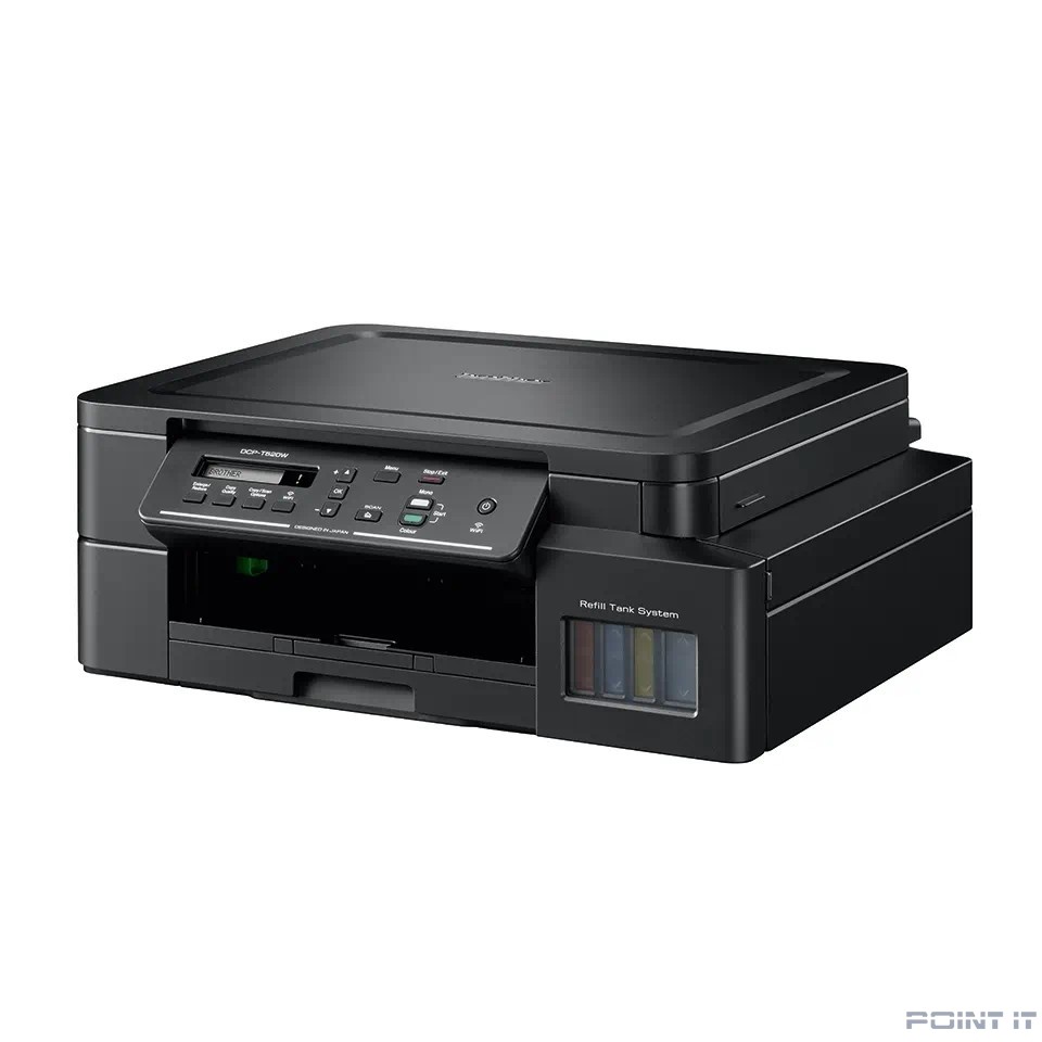 Brother DCP-T520W МФУ, А4, цветной струйный, 17/9,5 стр/мин, 128Мб, WiFi, старт.картриджи 2xBK,1xCMY (DCPT520WR1)