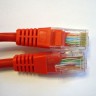 Патч-корд Technolink UTP4 cat 5e, 2,0м, ВС, красный, литой коннектор РАСПРОДАЖА
