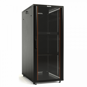  					Шкаф напольный 19-дюймовый, 32U, 1610x800х800 мм (ВхШхГ), передняя и задняя распашные перфорированные двери (75%), ручка с замком, крыша нового типа				 