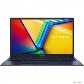 Ноутбук ASUS Vivobook 17 X1704ZA-AU333 [90NB10F2-M00DH0] Quiet Blue 17.3&quot; {FHD i3 1215U(1.2Ghz)/8192Mb/512PCISSDGb/ UHD Graphics/DOS}