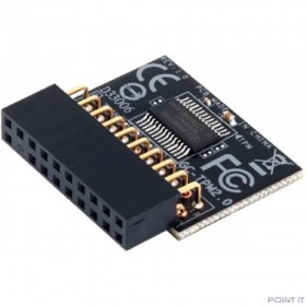 Модуль Gigabyte GC-TPM2.0, TPM header key, LPC bus, (for Intel 200/100/8/9/99 series, AMD AM4, FM2 series) OEM 