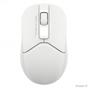 Мышь A4Tech Fstyler FG12 белый оптическая (1200dpi) беспроводная USB (3but)