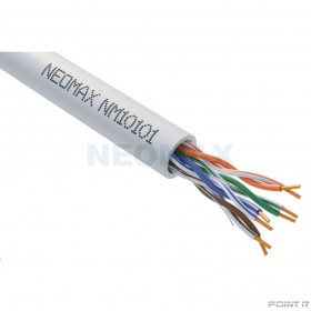 Кабель NEOMAX [NM10101] U/UTP cat.5e 4 пары (305 м) 0.51 мм (24 AWG) Медь PVC jacket 