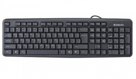 Клавиатура USB ELEMENT HB-520 RU BLACK 45522 DEFENDER