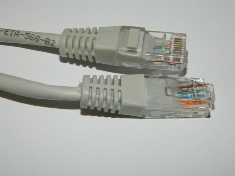 Патч-корд Technolink UTP4 cat 5e, 20.0м, ВС, серый
