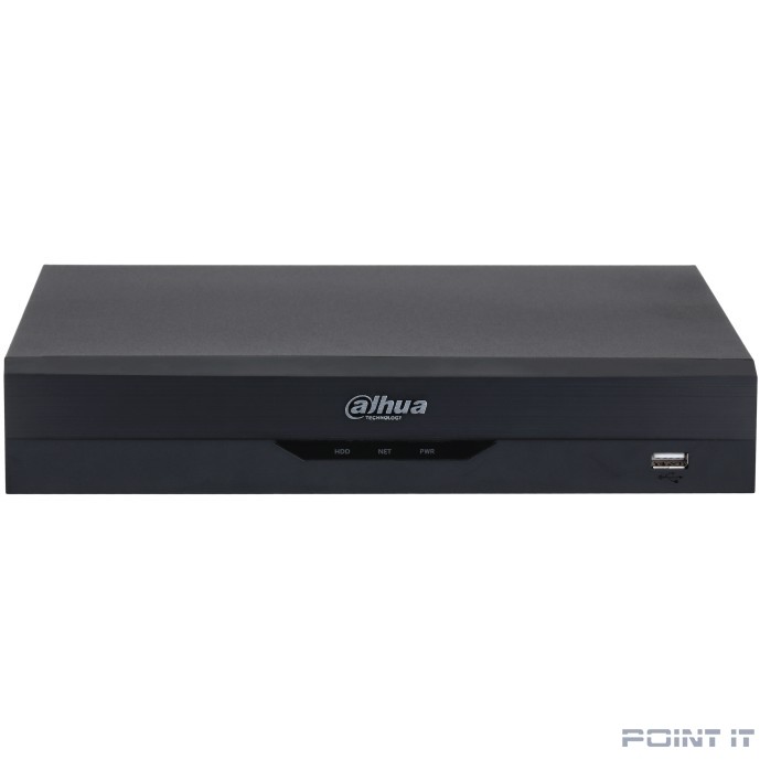 DAHUA DH-XVR5116HS-I3 16-канальный HDCVI-видеорегистратор с FR, видеоаналитика, до 24 IP каналов до 6Мп, 1 SATA III до 16Тбайт